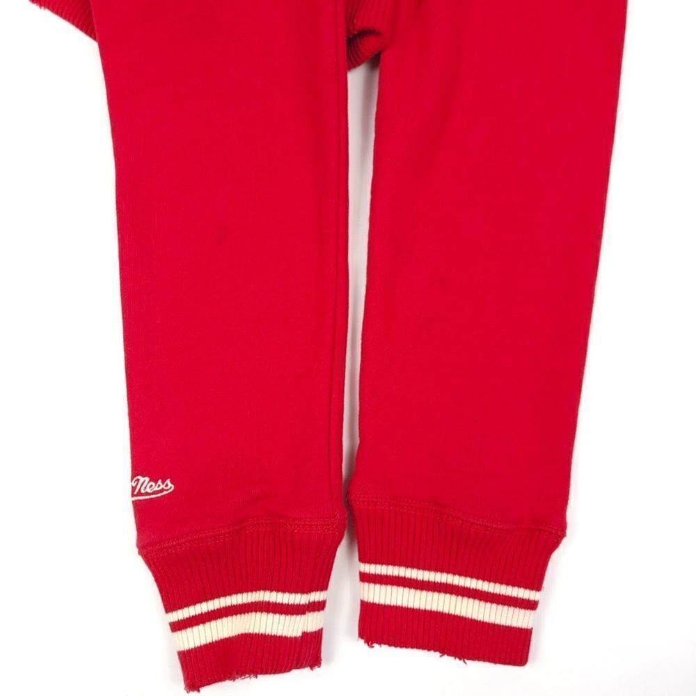 Mitchell And Ness Distressed Throwback Fleece Zip… - image 4